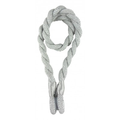 Magnetic Weaved Rope Silver