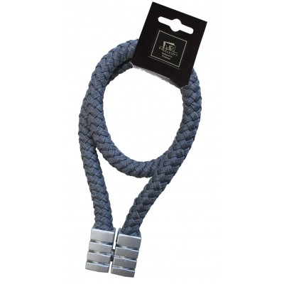 Magnetic Plaited Rope Grey