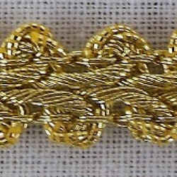 Metallic Gimp/Braid 10mm - Gold