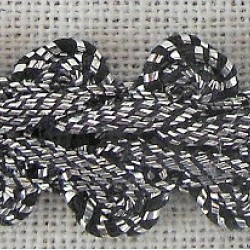 Metallic Gimp/Braid 10mm - Pewter