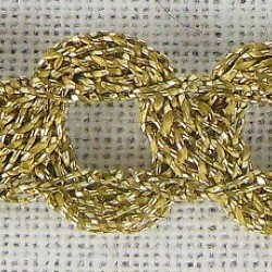 METALLIC CHAIN BRAID 8MM - BRONZE