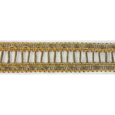 METALLIC LADDER BRAID 18MM - SAMPLE CUTTINGS AVAILABLE