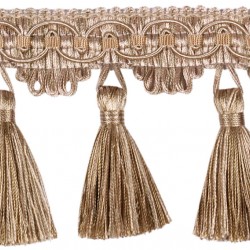 Classic Windsor Tassel Fringe 10304 Khaki