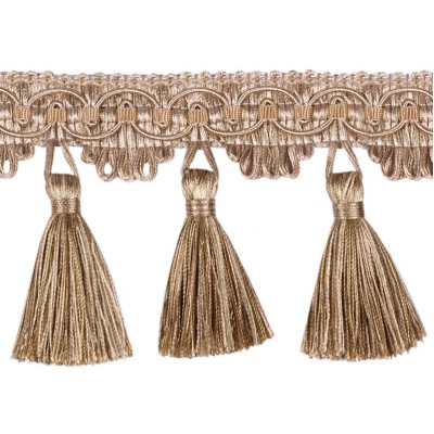 Classic Windsor Tassel Fringe 10304 Khaki