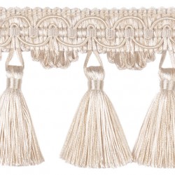 Classic Windsor Tassel Fringe 10304 Oyster