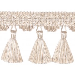 Classic Windsor Tassel Fringe 10304 Oyster