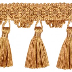 Classic Windsor Tassel Fringe 10304 Old Gold