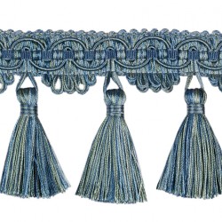 Classic Windsor Tassel Fringe 10304 Teal