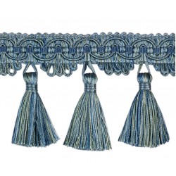 Classic Windsor Tassel Fringe 10304 Teal