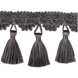 Classic Windsor Tassel Fringe 10304 Pewter