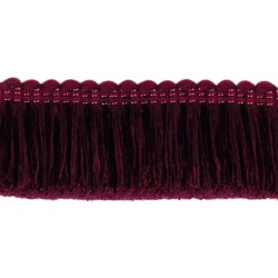 Classic Windsor Cut Fringe 1795 Burgandy