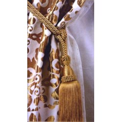 Classic Windsor Tie Back 3387 Old Gold