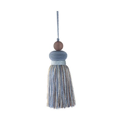 The Cotswolds Key Tassel BI010 Sky