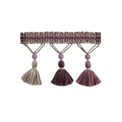 The Cotswolds Tassel Fringe BI100 Plum