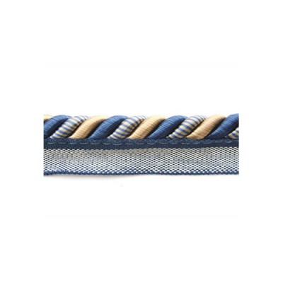 Classic Exquisite Flanged Cord 1030 Navy Taupe