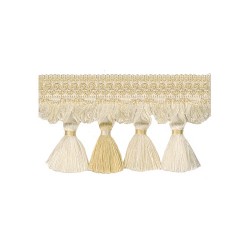 Exquisite Tassel Fringe 1642 White Dove