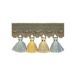 Exquisite Tassel Fringe 1642 Blue Heaven