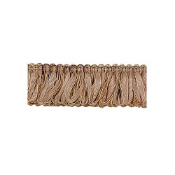 Exquisite Organdy Loop Fringe 1789 Mocha Gold