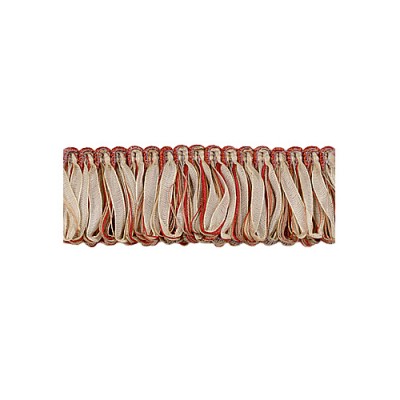 Exquisite Organdy Loop Fringe 1789 Red Sherbert