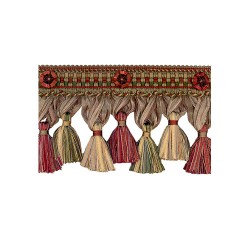 Exquisite Organdy Tassel Fringe 1879 Turkish Delight