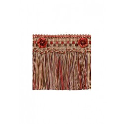 Exquisite Cut Fringe with Rosette 1882 Turkish Delight