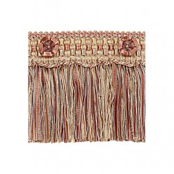 Exquisite Cut Fringe with Rosette 1882 Ginger Megs