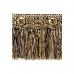 Exquisite Cut Fringe with Rosette 1882 Golden Mist