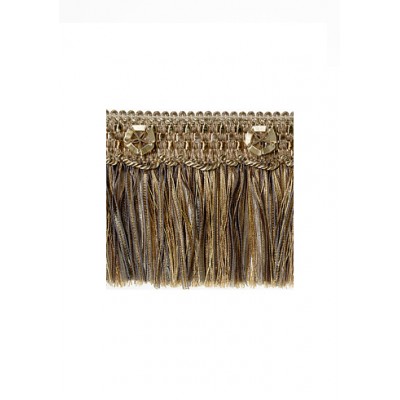 Exquisite Cut Fringe with Rosette 1882 Golden Mist