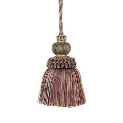 Exquisite Key Tassel 3463-00 Mulberry Avocado