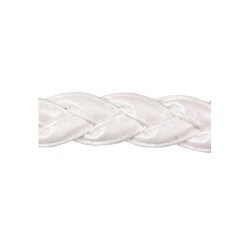 Juliet Leather Band Tie Back 4346 White