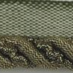 Metallic Flanged Cord 1010  Olive