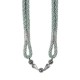 Metallic Rope Tieback Silver