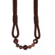 The Lynne Rope Beaded Tieback 4154 Brown